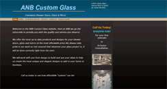 Desktop Screenshot of anbcustomglass.net